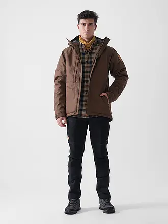 FJÄLLRÄVEN | Herren Winterjacke Skogsö Padded | braun